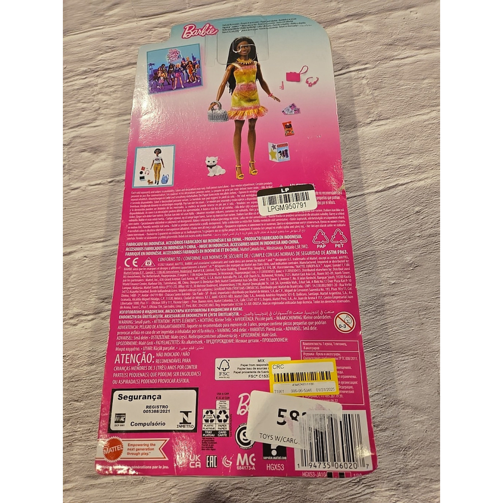 Barbie - Life in the City - Broadway Show "Brooklyn" Doll HGX53, NIB - Picture 3 of 3